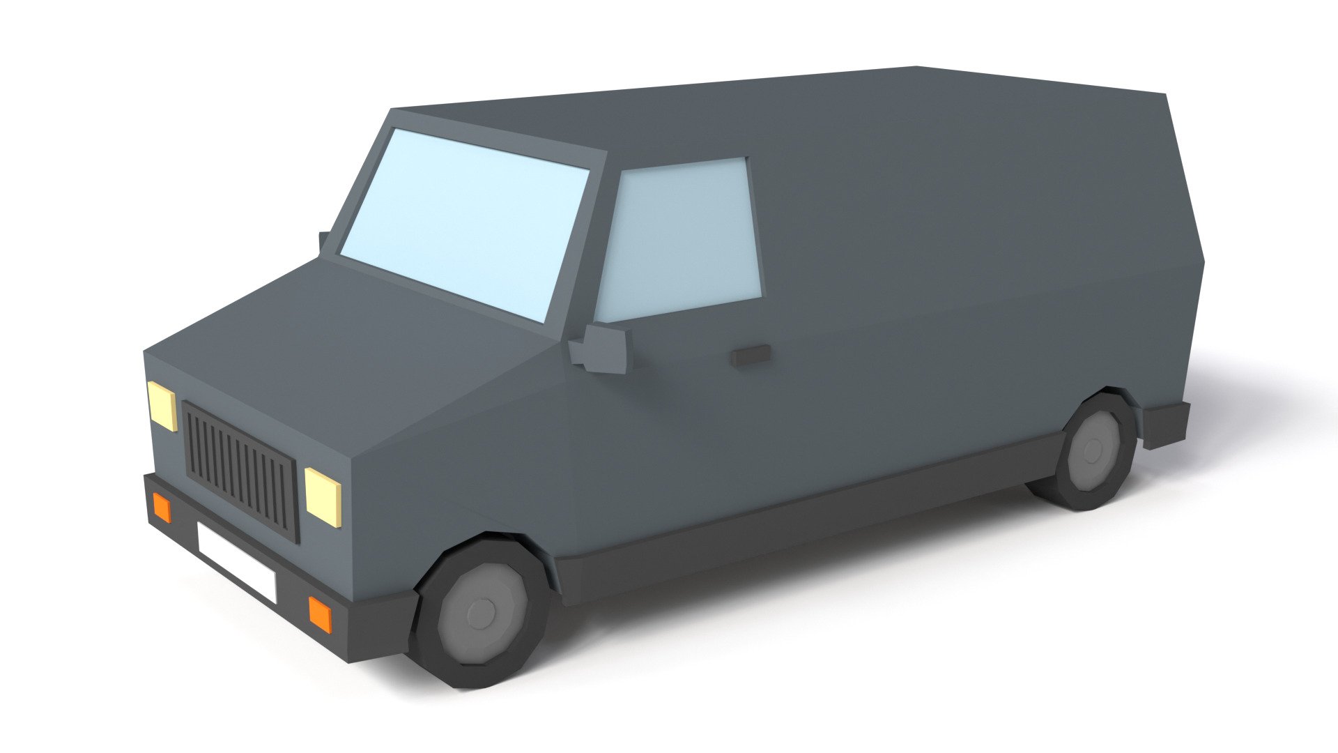 Low Poly City Cars 3D Models